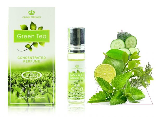 Al Rehab oil perfume Green Tea, 6 ml (Women) wholesale